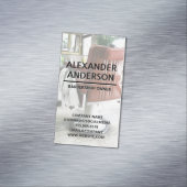 Carte De Visite Magnétique Président Barbershop (In Situ)