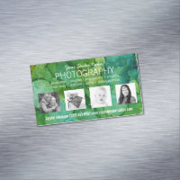 Pro photographe avec 4 photos faites sur commande