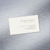 Carte De Visite Magnétique Professional Minimalist Modern (In Situ)