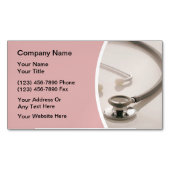 Carte De Visite Magnétique Professionnels de la santé des femmes (devant)