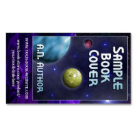 Promotion des auteurs de science-fiction avec couv