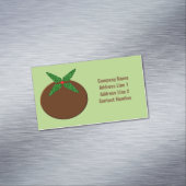 Carte De Visite Magnétique Puits de Noël personnalisés (In Situ)