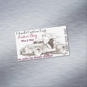 Carte De Visite Magnétique Rappel magnétique automatique des dames Day des (In Situ)