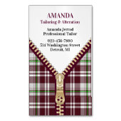 Carte De Visite Magnétique Redimensionnement de mode (devant Vertical)