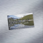 Carte De Visite Magnétique Reflet de Bear Lake II (In Situ)