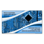 Carte De Visite Magnétique Réparation de l'ordinateur (devant)