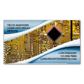 Carte De Visite Magnétique Réparation de l'ordinateur (devant)