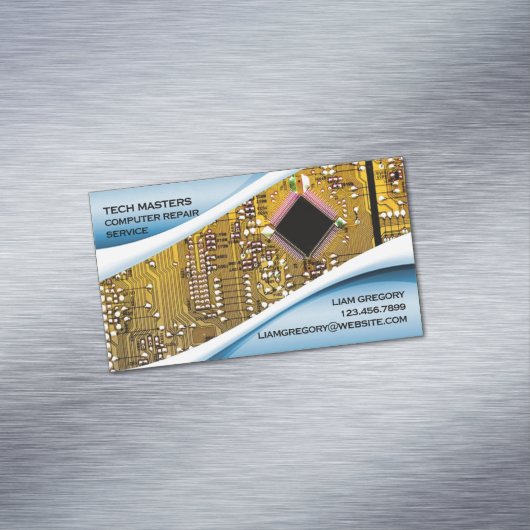 Carte De Visite Magnétique Réparation de l'ordinateur (In Situ)