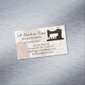 Carte De Visite Magnétique Réparer les modifications de couture dans le temps (In Situ)