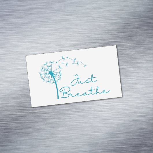 Carte De Visite Magnétique Respire l'aimant avec Dandelion (In Situ)