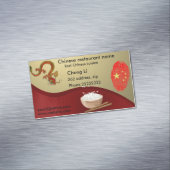 Carte De Visite Magnétique Restaurant chinois (In Situ)