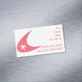 Carte De Visite Magnétique Retro Boomerang (In Situ)