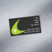 Carte De Visite Magnétique Retro Boomerang (In Situ)