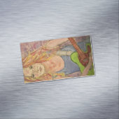 Carte De Visite Magnétique Rock Girl (In Situ)