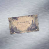 Carte De Visite Magnétique Romance gothique Fairytale Castle Ruines (In Situ)