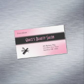 Carte De Visite Magnétique Rose de beauté (In Situ)