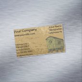 Carte De Visite Magnétique roulotte de gitans (In Situ)