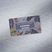 Carte De Visite Magnétique Rustique Handyman Services (In Situ)