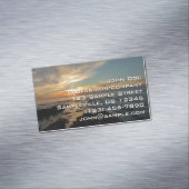 Carte De Visite Magnétique San Diego Sunset (In Situ)