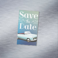 Sauvegarder la Date Voiture Classique Vintage