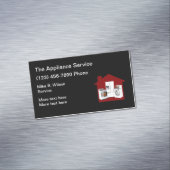 Carte De Visite Magnétique Service d'assurance cool Home Appliance (In Situ)