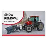 Service de déneigement tracteur chasse-neige