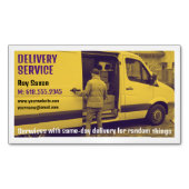 Carte De Visite Magnétique Service de livraison | Courrier (devant)
