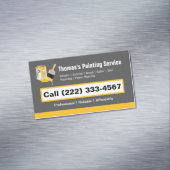 Carte De Visite Magnétique Service de peinture professionnel Peintre Peinture (In Situ)