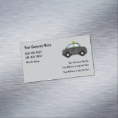 Carte De Visite Magnétique Service de taxi (In Situ)