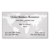 Carte De Visite Magnétique Service d'expédition et de logistique (devant)