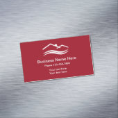 Carte De Visite Magnétique Services à domicile locaux simples (In Situ)
