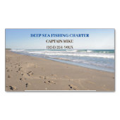 Carte De Visite Magnétique Services de location de pêche (devant)