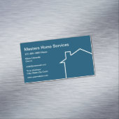Carte De Visite Magnétique Services de Maison Modernes (In Situ)