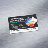 Carte De Visite Magnétique Services de peinture professionnelle Peintre de ma (In Situ)