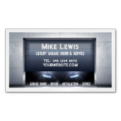 Carte De Visite Magnétique Services de portes de garage (devant)