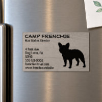 Silhouette de Bouledogue Français Noir | Chien Fre