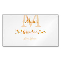 simple minimum meilleur grand-mère jamais orange m