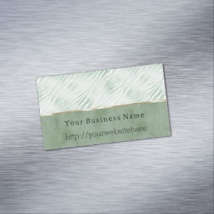Carte De Visite Magnétique site web de nom d'entreprise d'animal de couleur v