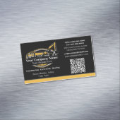 Carte De Visite Magnétique Société de construction d'équipement lourd profess (In Situ)