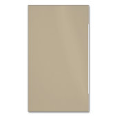 Carte De Visite Magnétique Soft Light Beige Background – Wedding Design (devant Vertical)