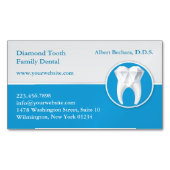 Carte De Visite Magnétique Soins dentaires (devant)