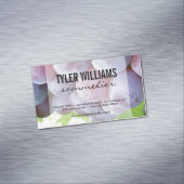 Carte De Visite Magnétique Sommelier de raisins (In Situ)