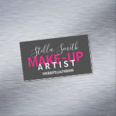 Carte De Visite Magnétique Standard personnalisé de maquillage (In Situ)