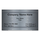 Carte De Visite Magnétique Structure classique (devant)