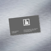 Carte De Visite Magnétique Style d'entreprise | Icône de construction (In Situ)