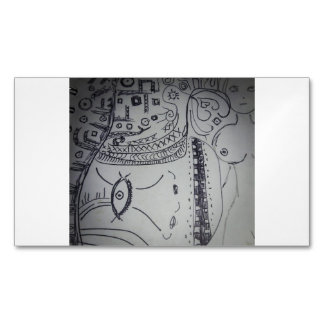 Carte De Visite Magnétique style yaei cubicsm