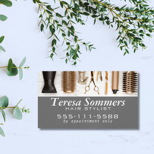 Carte De Visite Magnétique Styliste Outils modernes