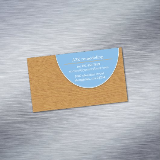 Carte De Visite Magnétique Suppression de la menuiserie (In Situ)