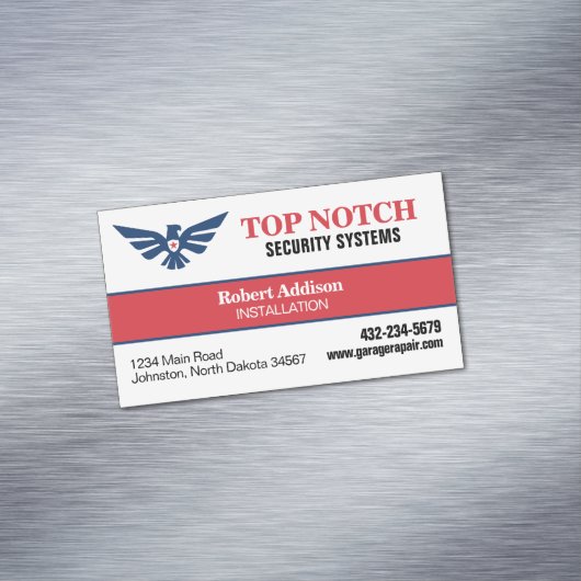 Carte De Visite Magnétique Systèmes de sécurité (In Situ)