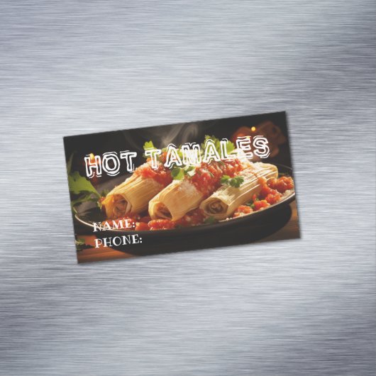 Carte De Visite Magnétique Tamales (In Situ)